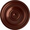 Ekena Millwork Traditional Ceiling Medallion (Fits Canopies up to 8 1/4"), 31 1/2"OD x 2 1/2"P, Antique Copper CM31TRACS - alternate 1
